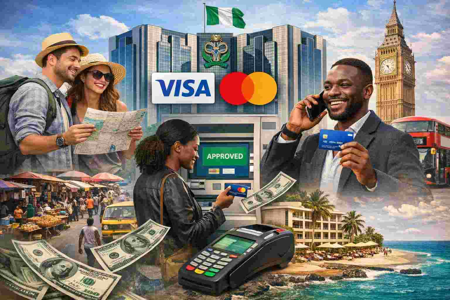 CBN’s New Visa & Mastercard Policy: What It Means for Tourists, Nigerians Abroad, and Local Banks
