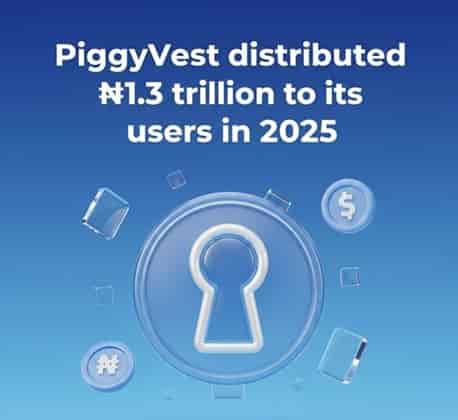PiggyVest Pays Out ₦1.3 Trillion in 2025 as User Base Crosses 6 Million