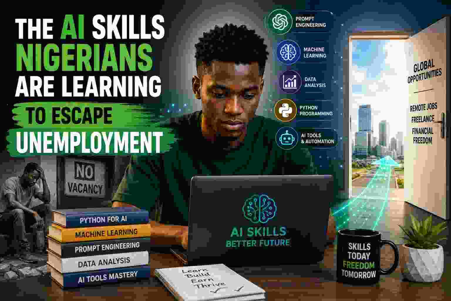 The AI Skills Nigerians are learning to escape Unemployment