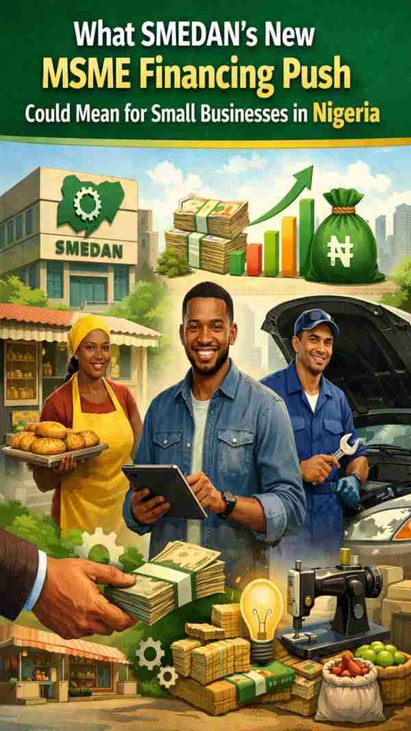 What SMEDAN’s New MSME Financing Push Could Mean for Small Businesses in Nigeria