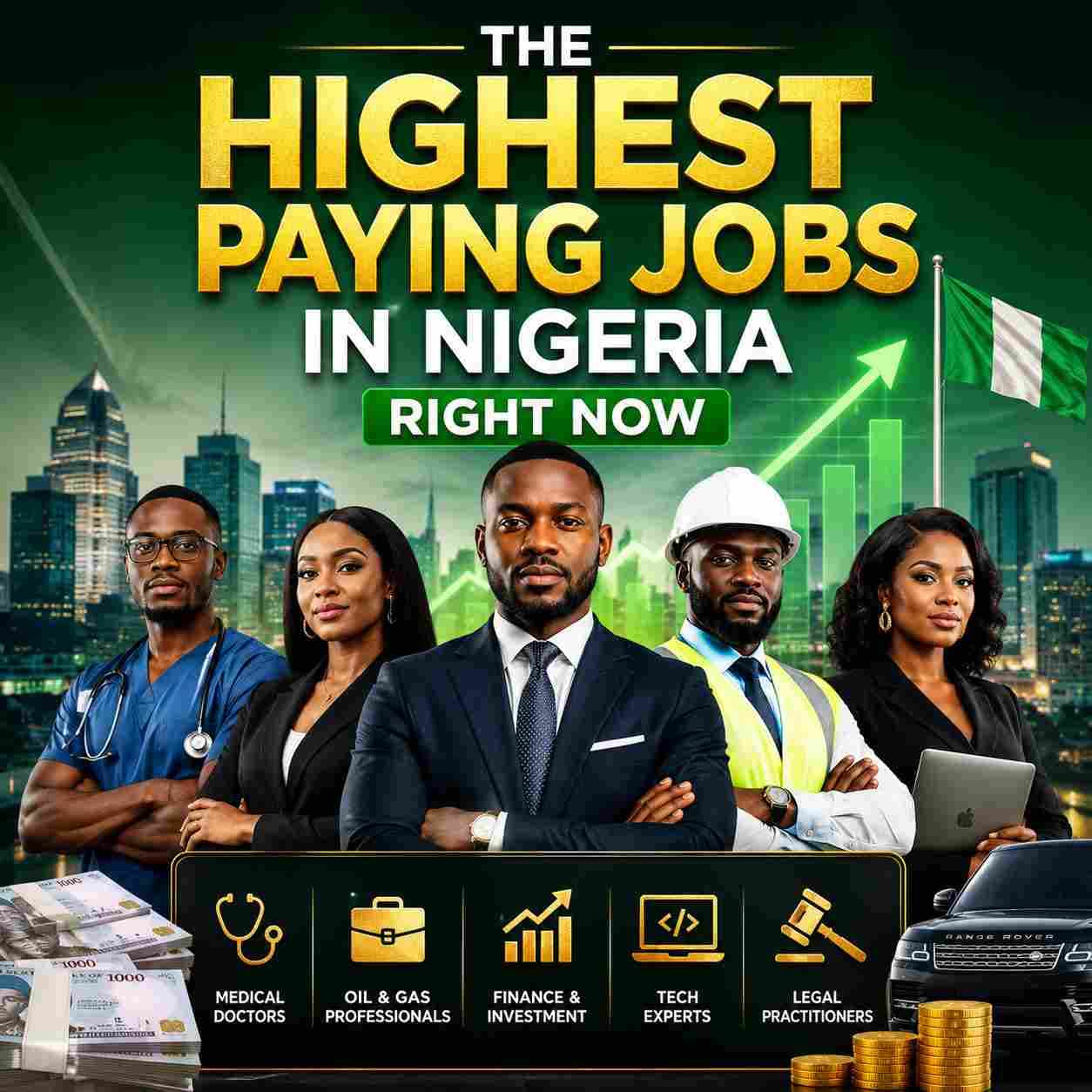 The Highest Paying Jobs in Nigeria Right now