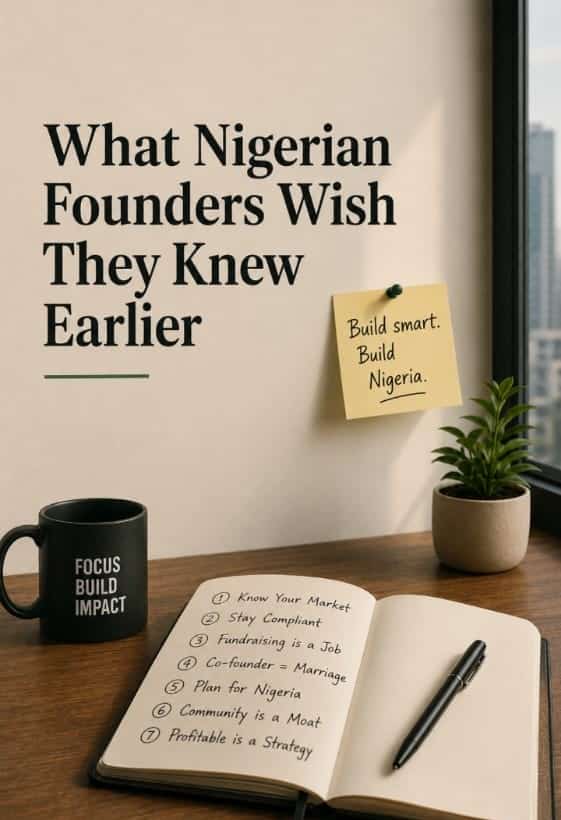What Nigerian Founders Wish They Knew Earlier