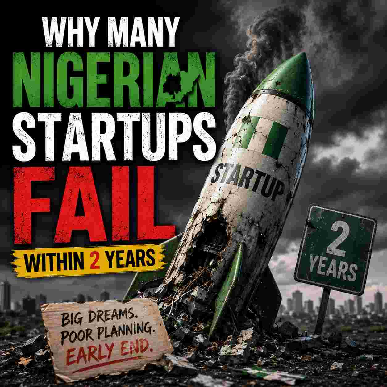 Why Many Nigerian Startups Fail Within 2 Years