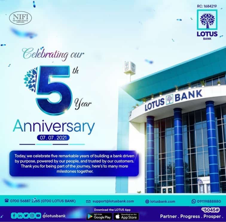 LOTUS Bank Marks Five Years of Ethical Banking, Innovation, and Customer-Centered Growth