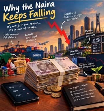 Why the Naira Keeps Falling