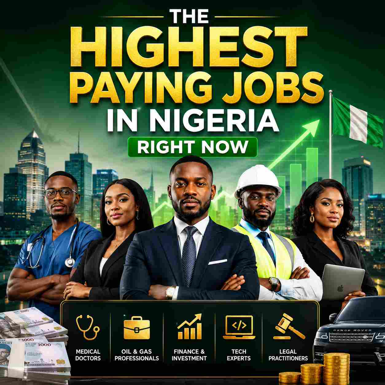 The Highest Paying Jobs in Nigeria Right now