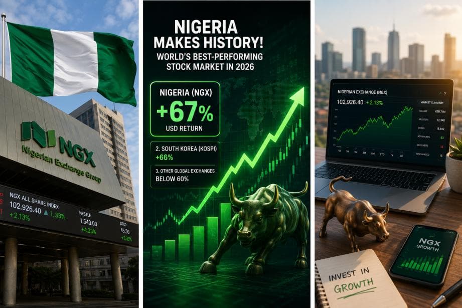 Nigeria Beats South Korea to Become the World's Best-Performing Stock Market in 2026: What's Driving the Historic Rally?