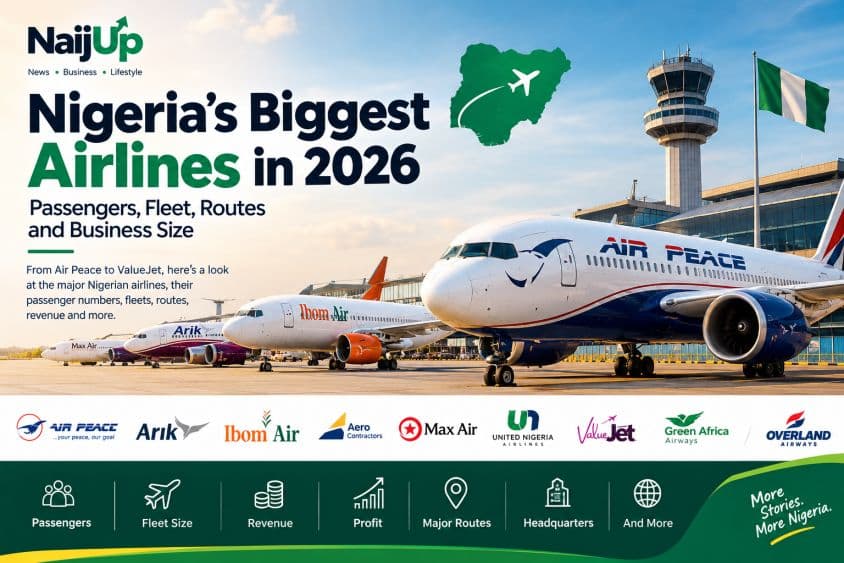 Nigeria’s Biggest Airlines in 2026: Passengers, Fleet, Routes and Business Size