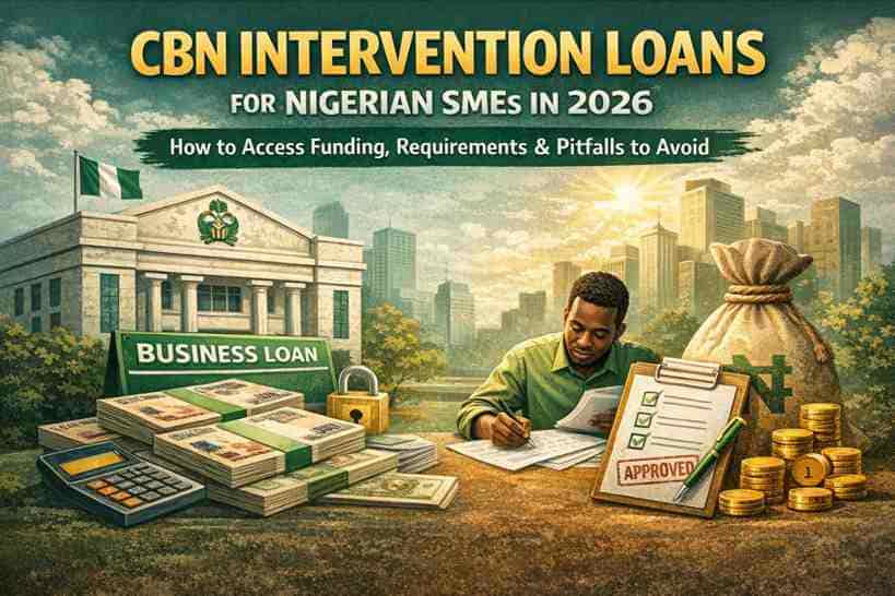 CBN Intervention Loans for Nigerian SMEs in 2026: A Practical Guide to Accessing Funding, Requirements and the Pitfalls You Must Avoid