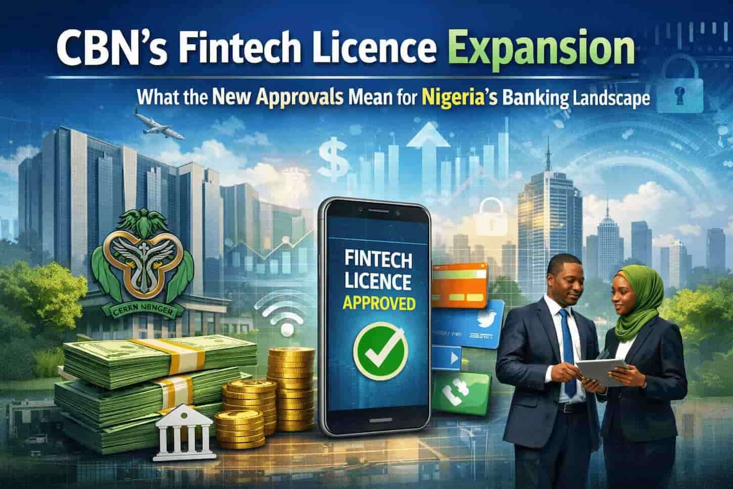CBN’s Fintech Licence Expansion: What the New Approvals Mean for Nigeria’s Banking Landscape