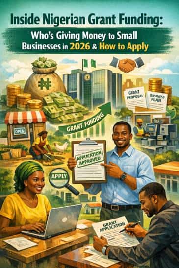 Inside Nigerian Grant Funding: Who’s Giving Money to Small Businesses in 2026 & How to Apply