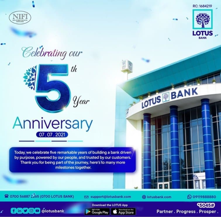 LOTUS Bank Marks Five Years of Ethical Banking, Innovation, and Customer-Centered Growth