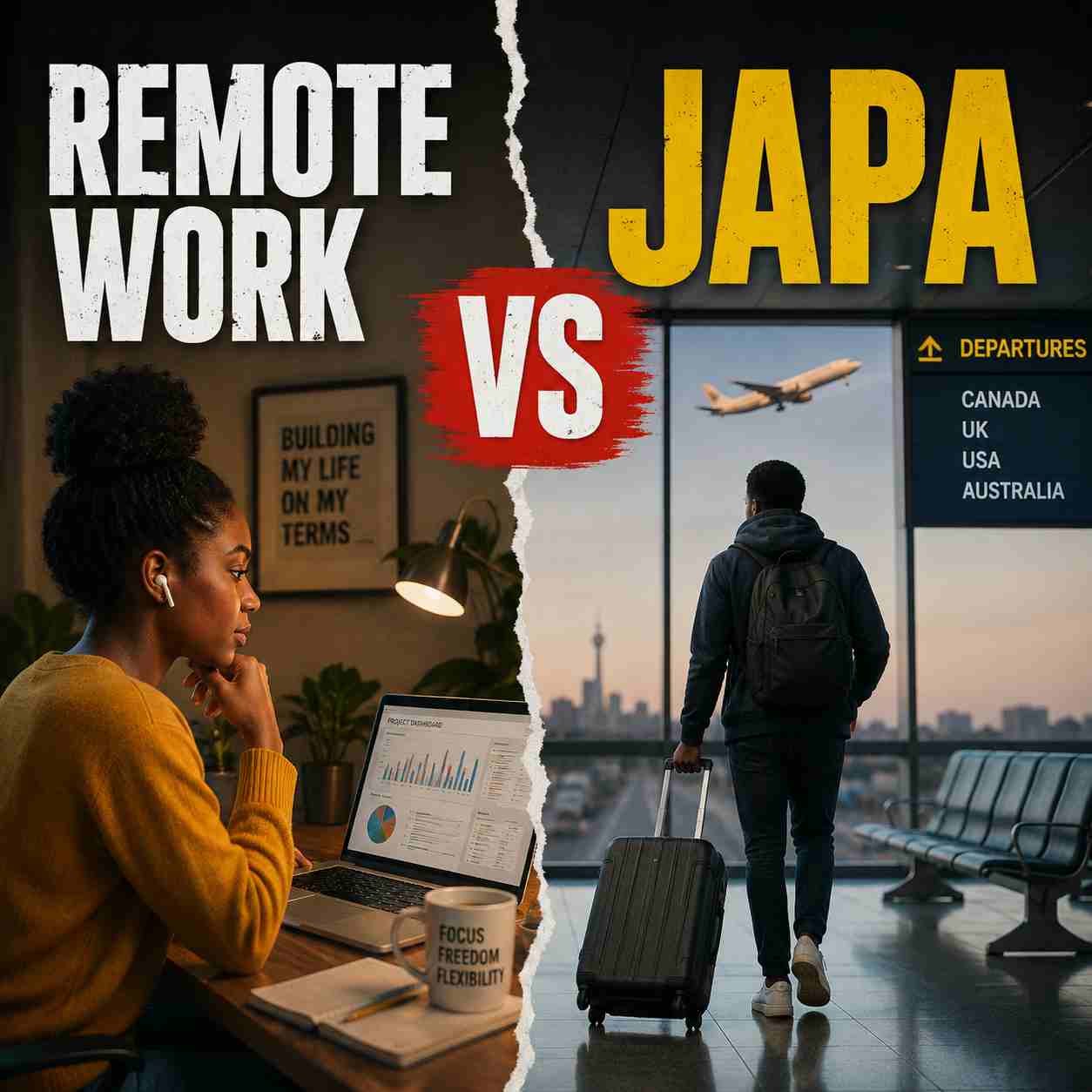 Remote Work vs Japa